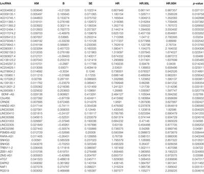 Risk Stratification and Validation of Eleven Autophagy-Related lncRNAs for Esophageal Squamous Cell Carcinoma